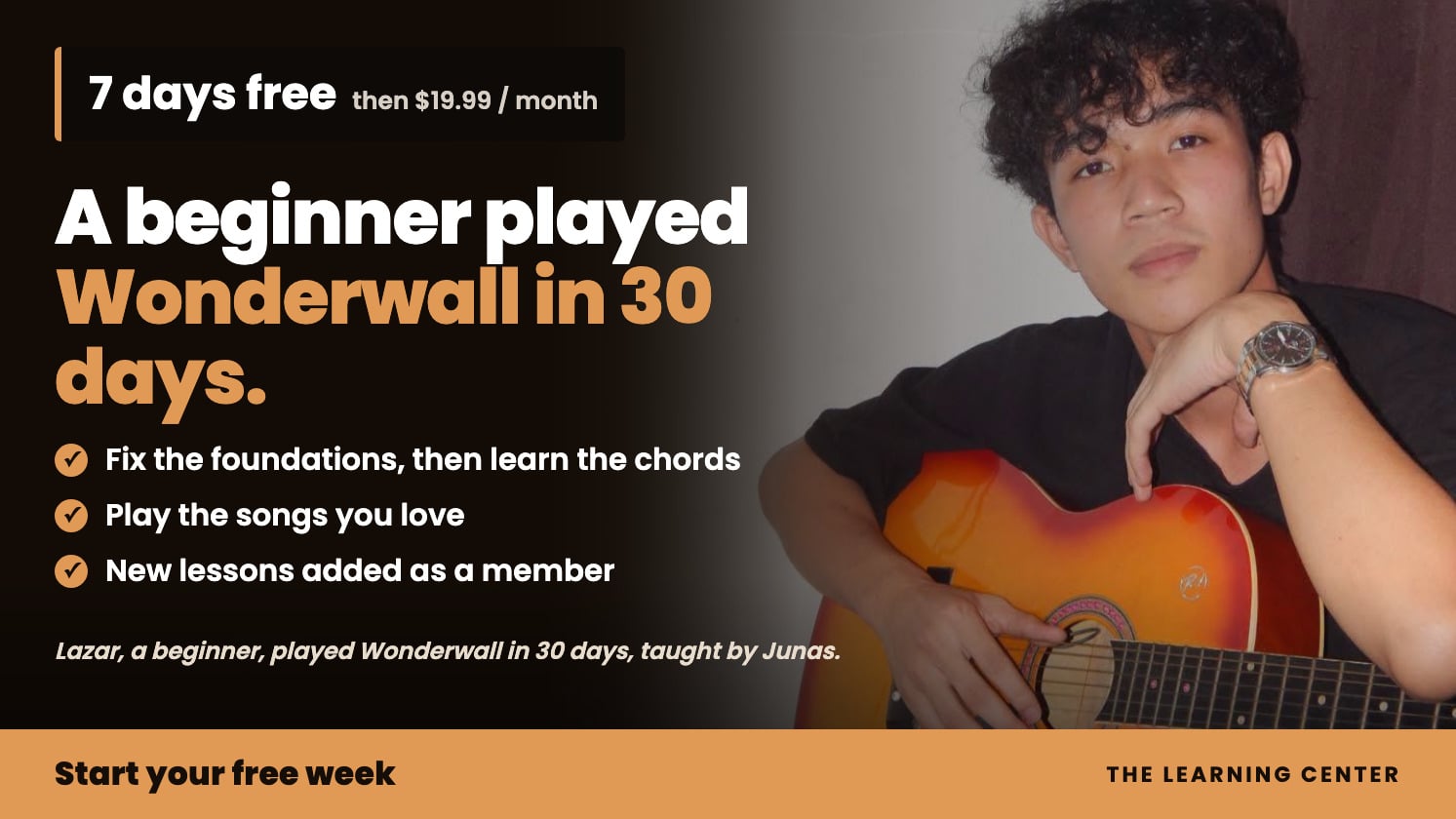Beyond Open Chords: Learn Guitar With Junas