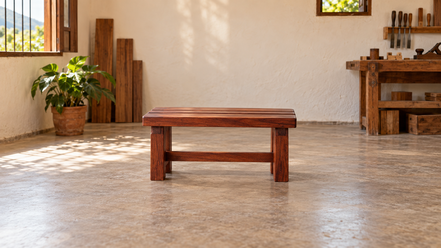 Banco de Madera