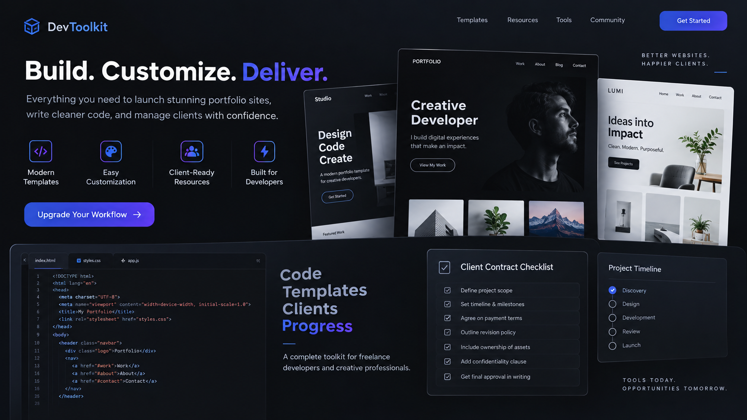 Developer Career & Agency Launch Bundle
