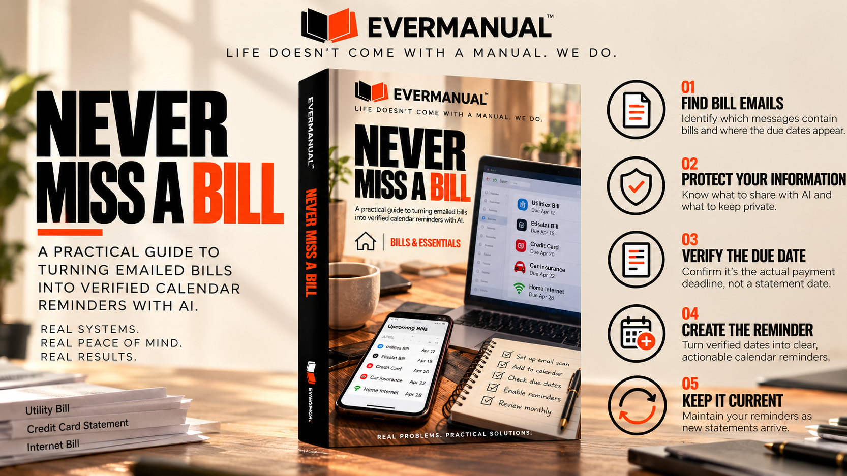 NEVER MISS A BILL
