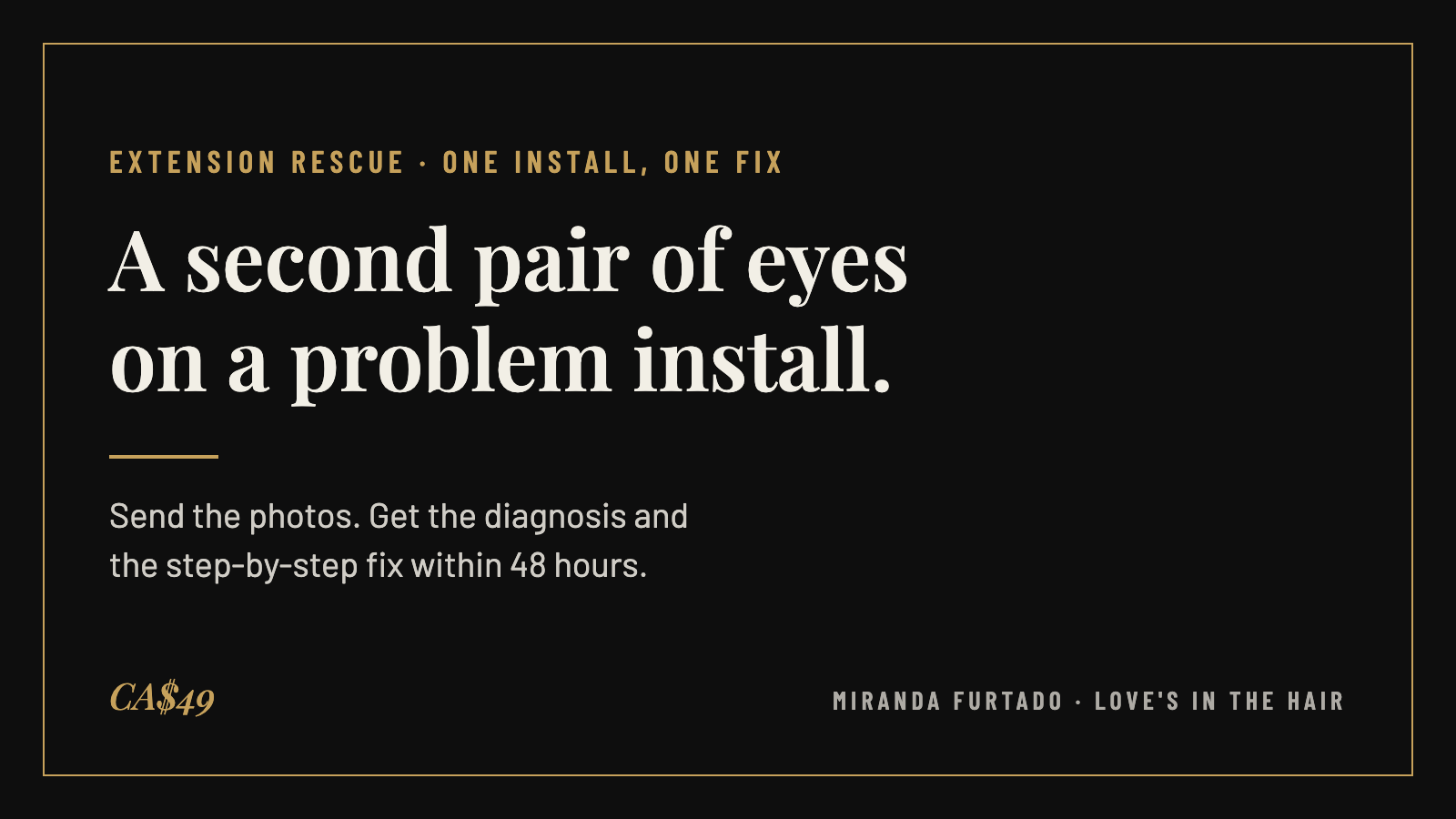 Extension Rescue — Expert Fix for One Problem Install