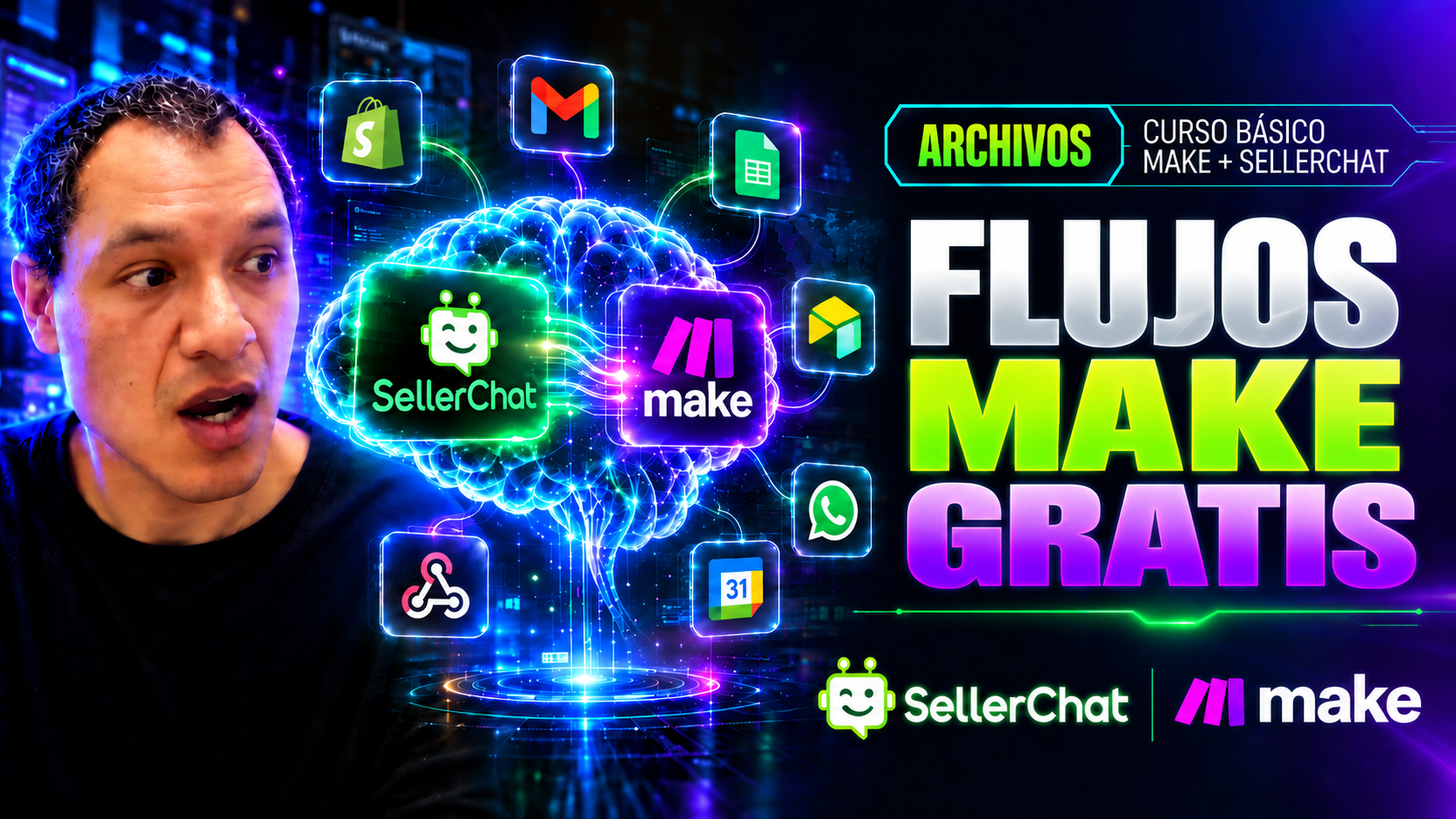 Pack GRATIS de Flujos Make + SellerChat