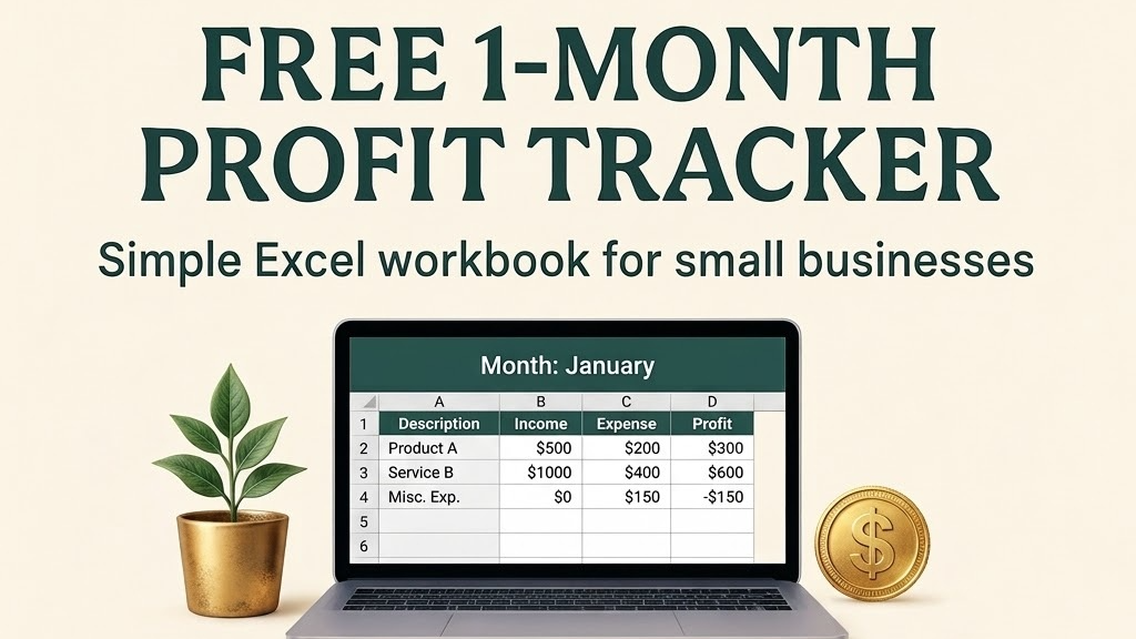 Zenvio One-Month Profit Tracker