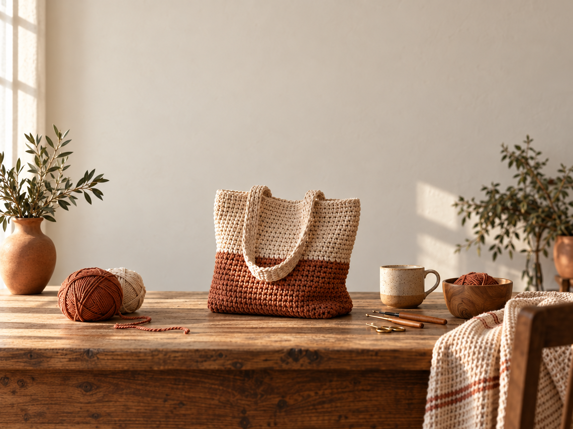 Handmade Crochet Bag