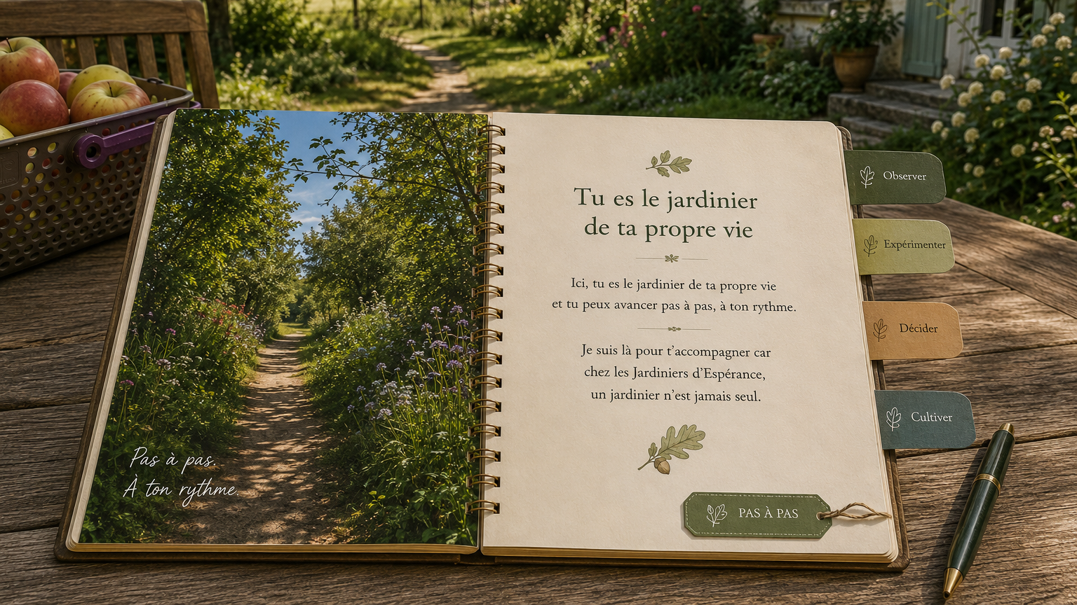 Accès au Cercle des Jardiniers