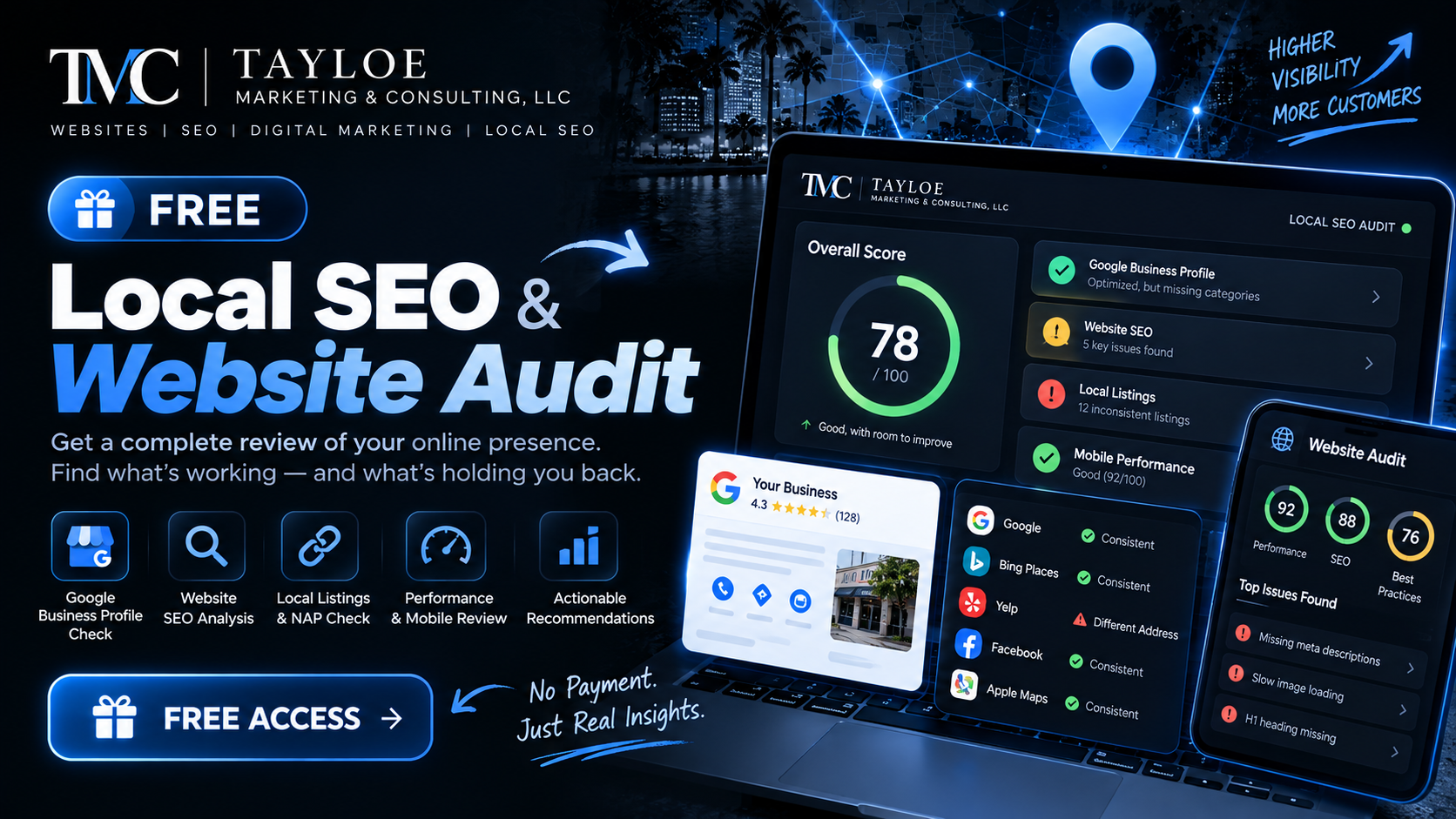 Free Local SEO & Website Audit