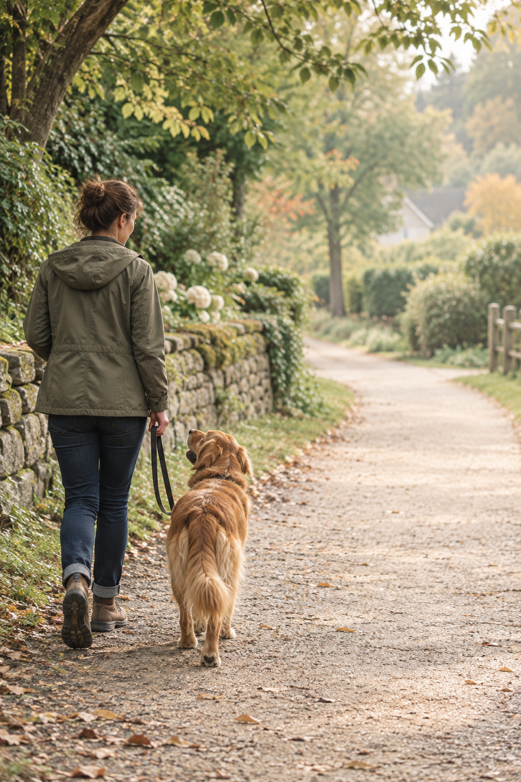 Dog Owners Regaining Walking Focus Without Punishing Barking