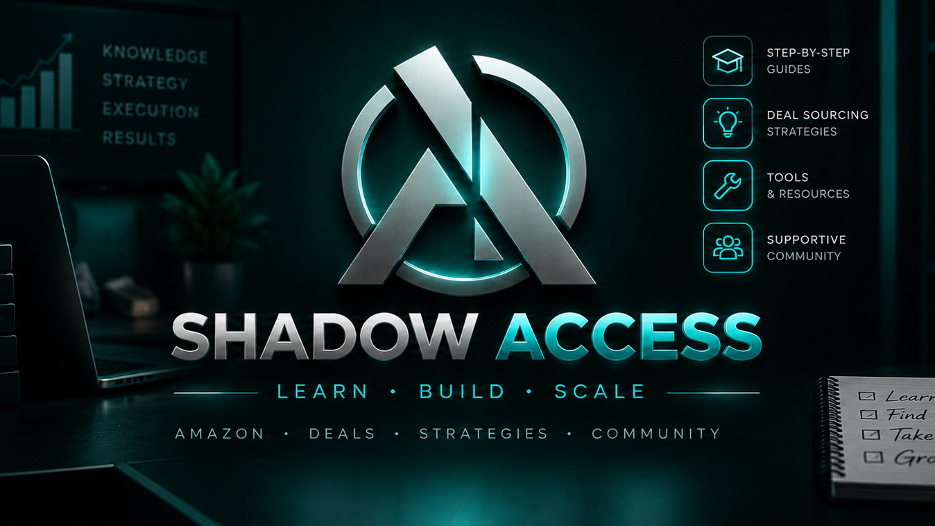 Shadow Access Premium – Amazon FBA Mentoring