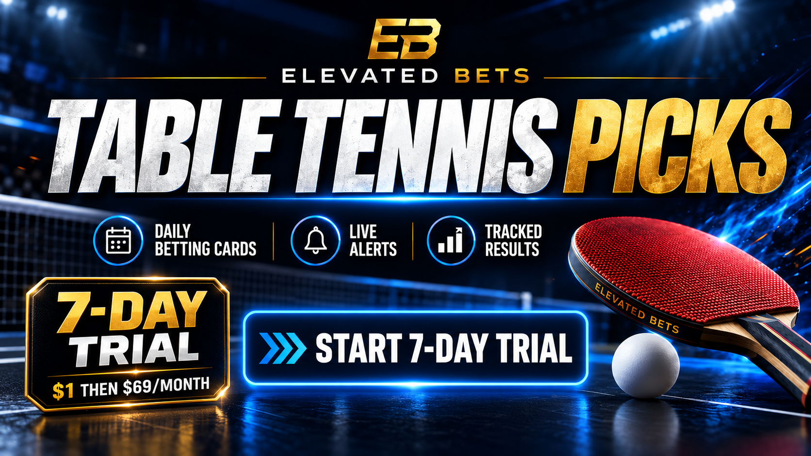 Elevated Bets Table Tennis Betting System