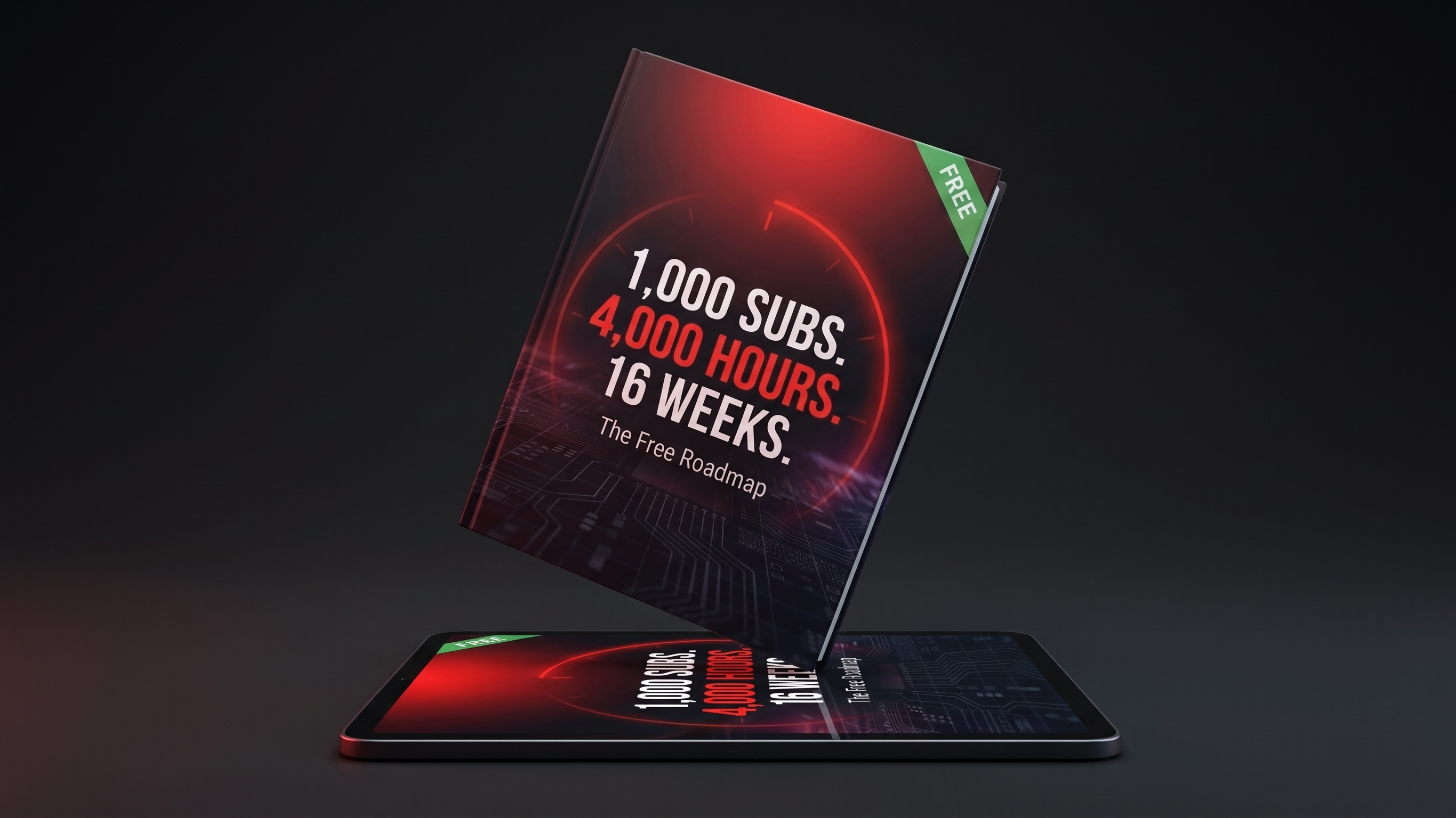 1,000 Subs. 4,000 Hours. 16 Weeks, Before The Deadline.