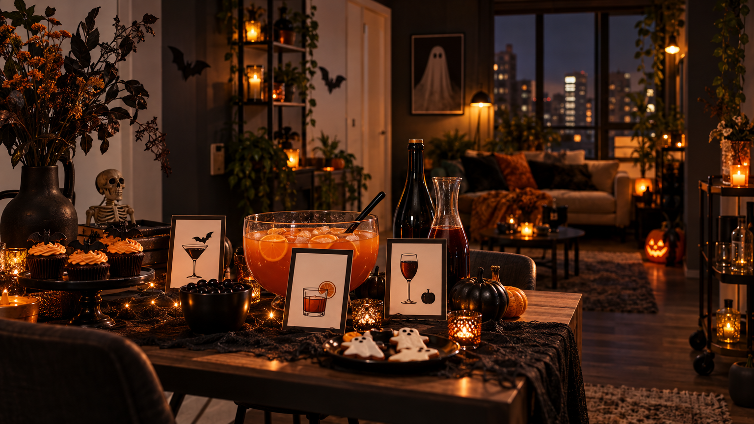 Apartment Halloween Party Kit