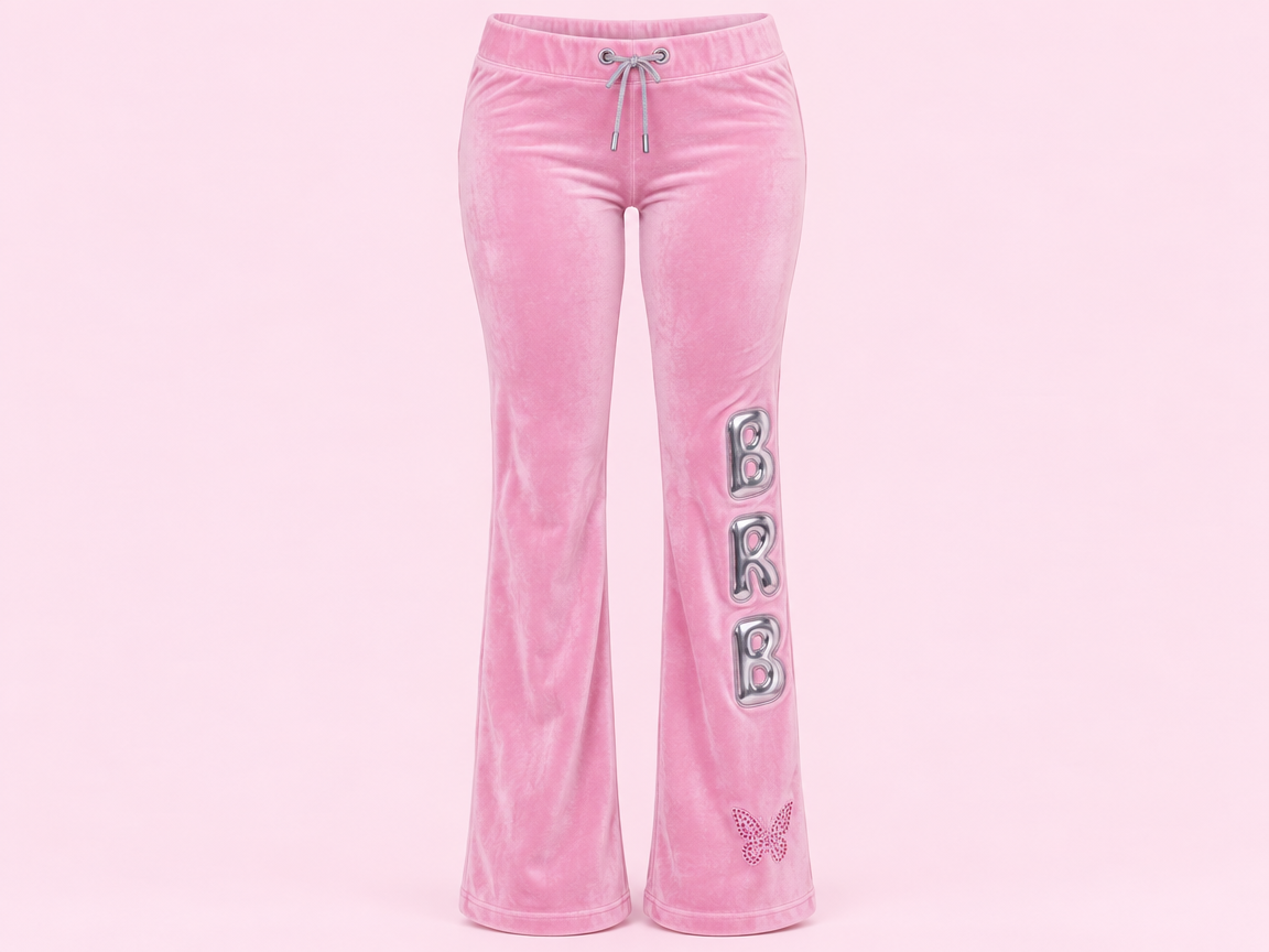 BRB Velour Track Pants