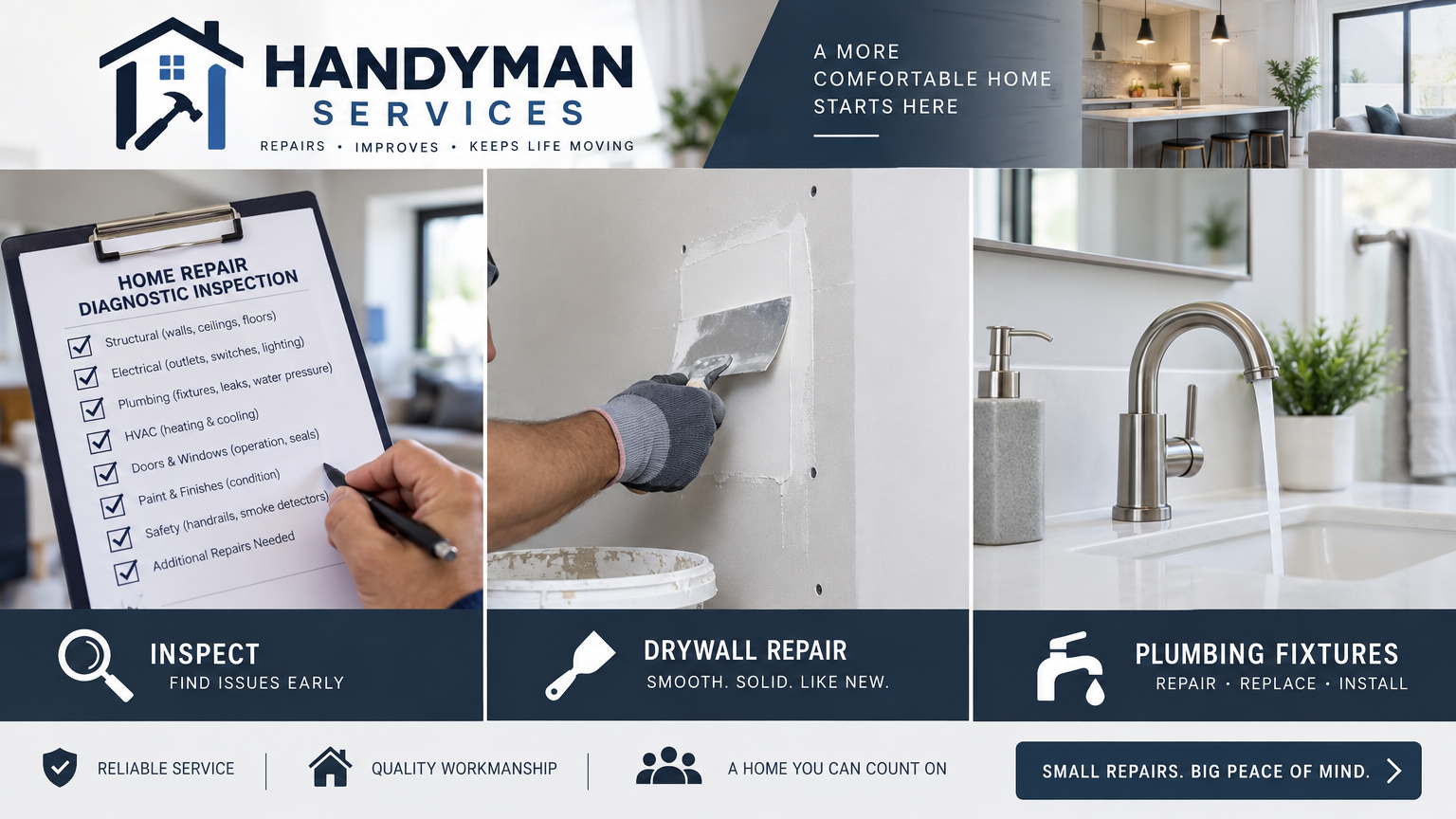 Async Home Repair Diagnostic Desk