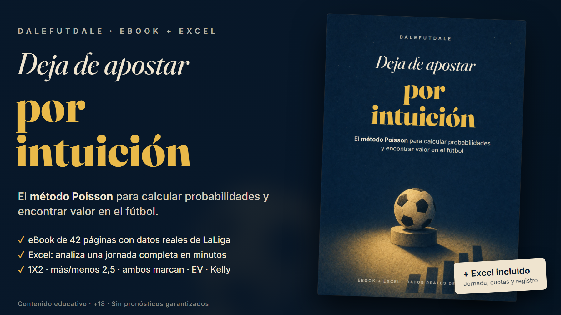 Método Poisson DFD: eBook + Excel