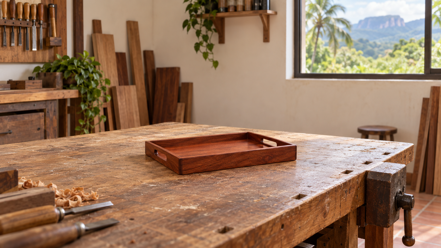 Bandeja de Madera