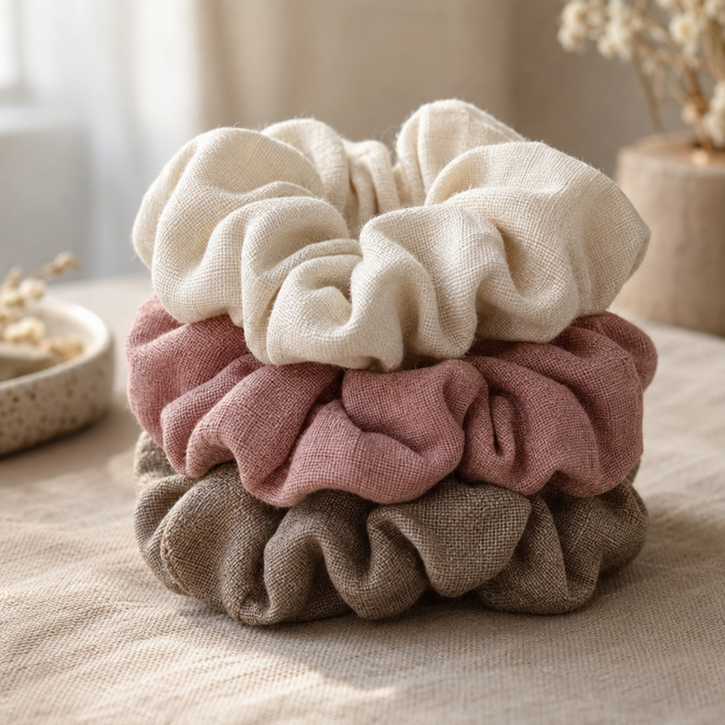 Fabric Scrunchie Sewing Pattern