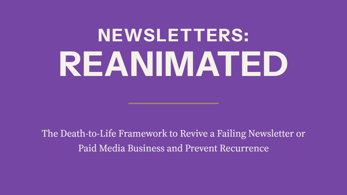 Newsletters: Reanimated