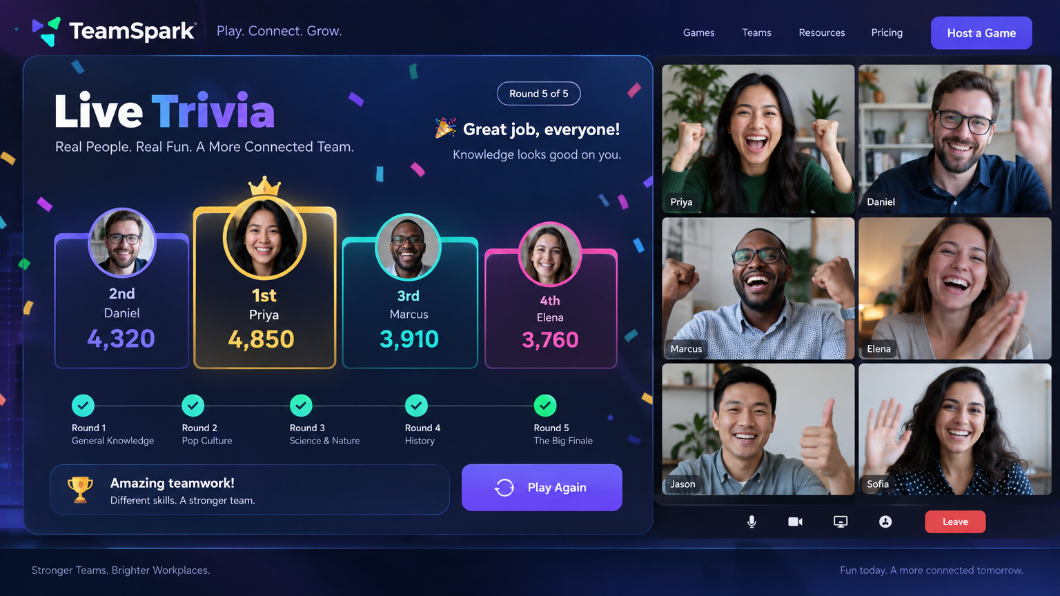 Remote Team Social Vault