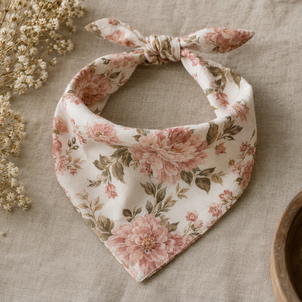 Classic Tie-On Dog Bandana Sewing Pattern