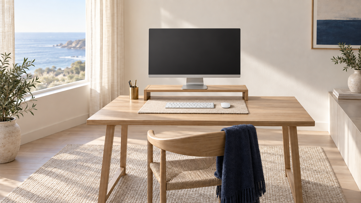 Dock Monitor Shelf