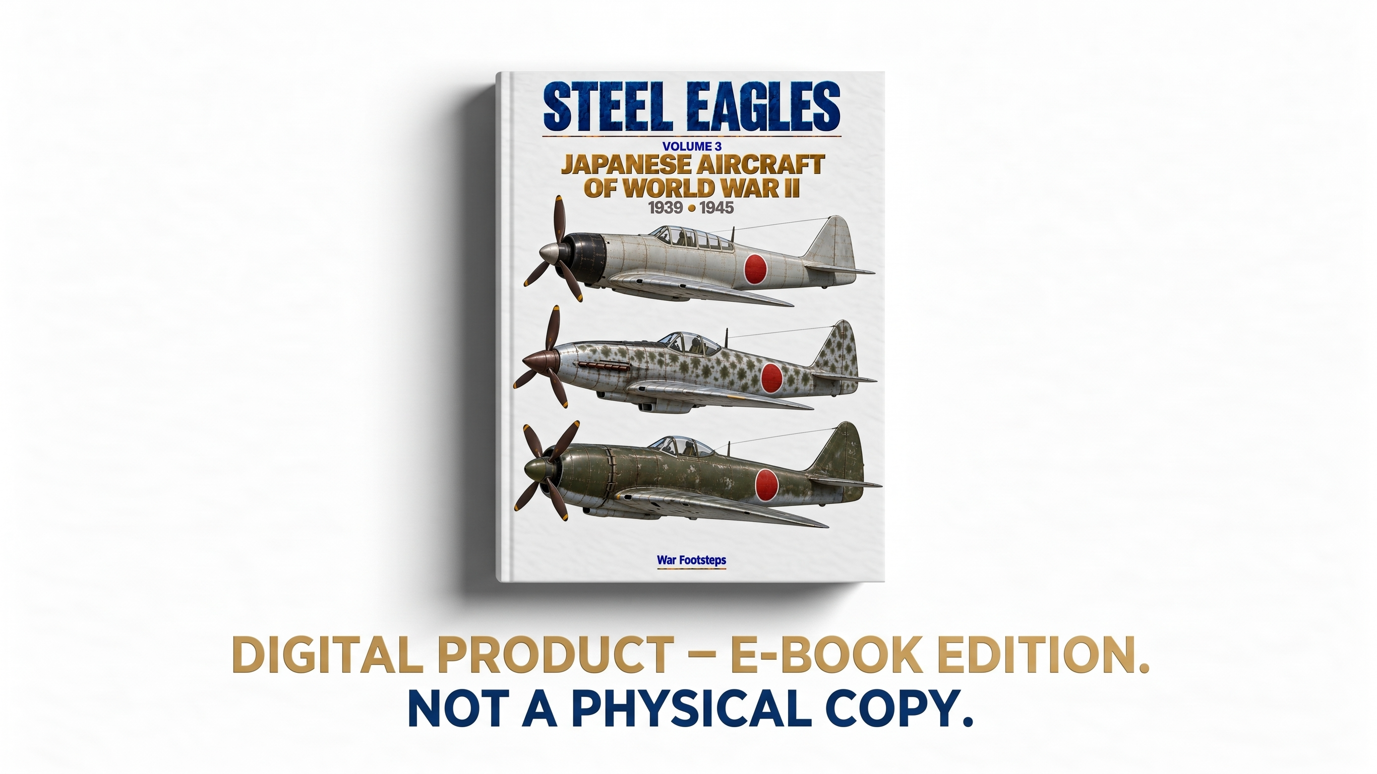 STEEL EAGLES: Japanese Aircraft of World War II (Volume 3)