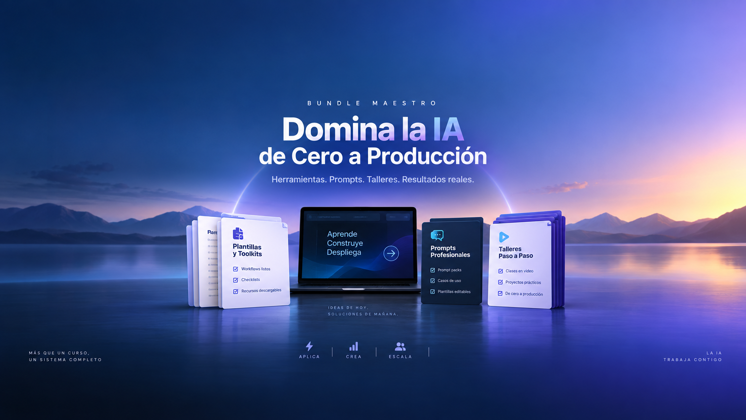 Bundle Maestro: Domina la IA de Cero a Producción