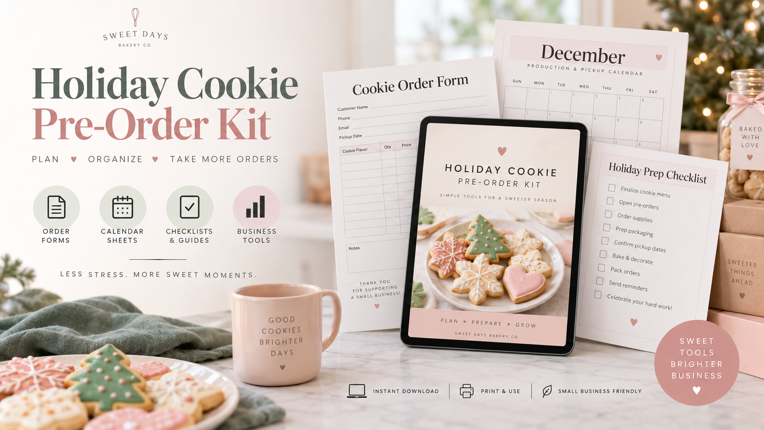 Holiday Cookie Pre-Order Kit