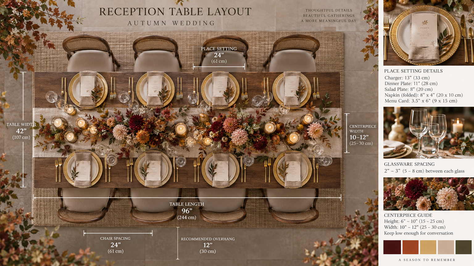 Autumn Wedding Tablescape Master Kit