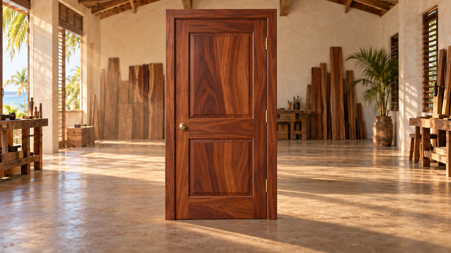 Puerta Interior de Madera