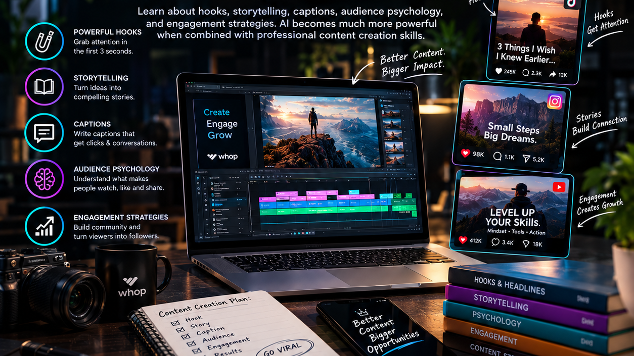 Study the Art of Content Creation