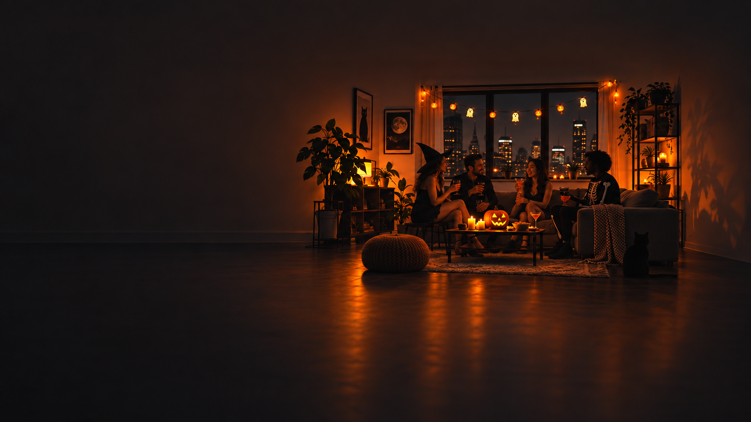 Apartment Halloween Party Kit