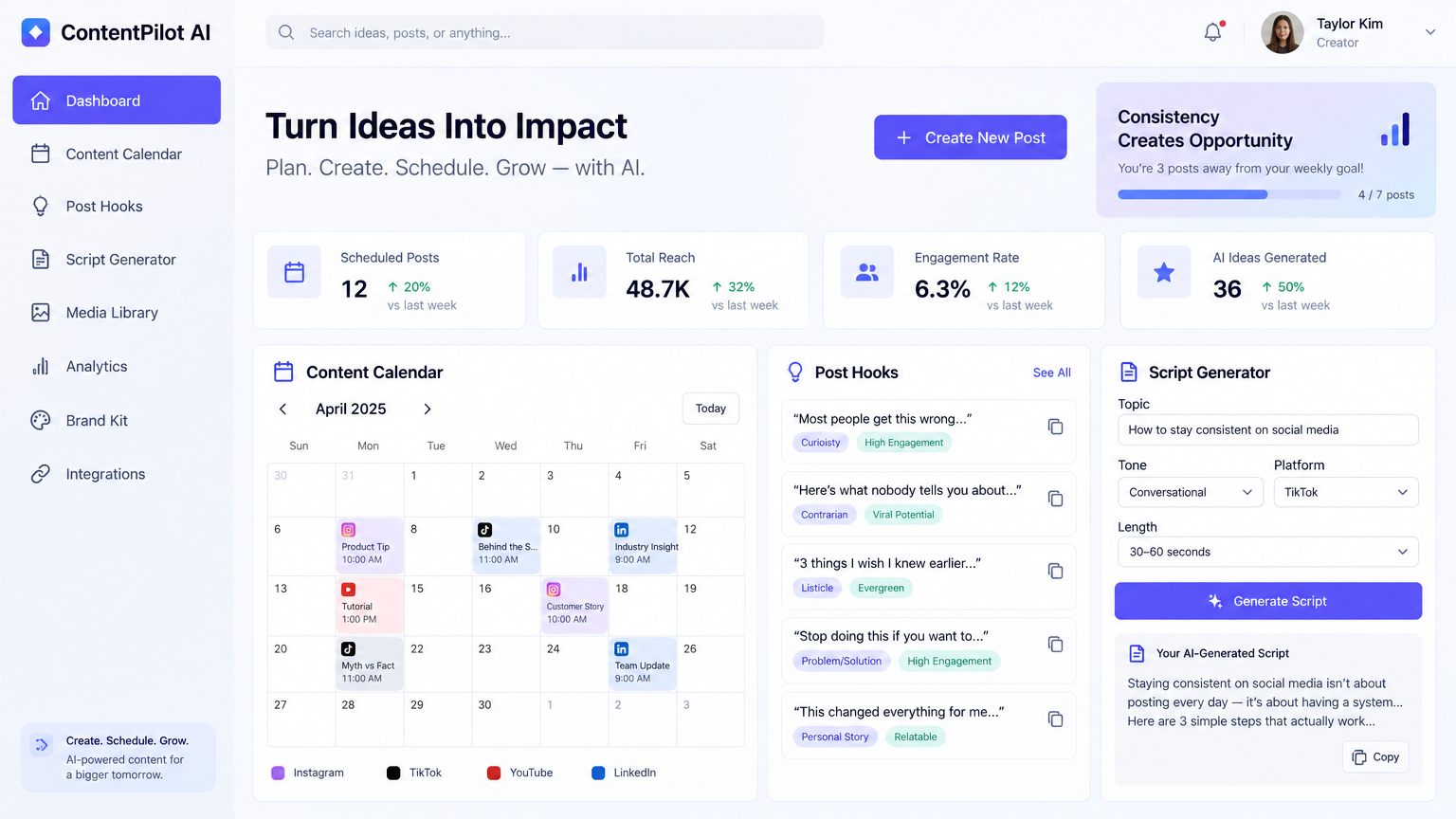 ContentPilot AI