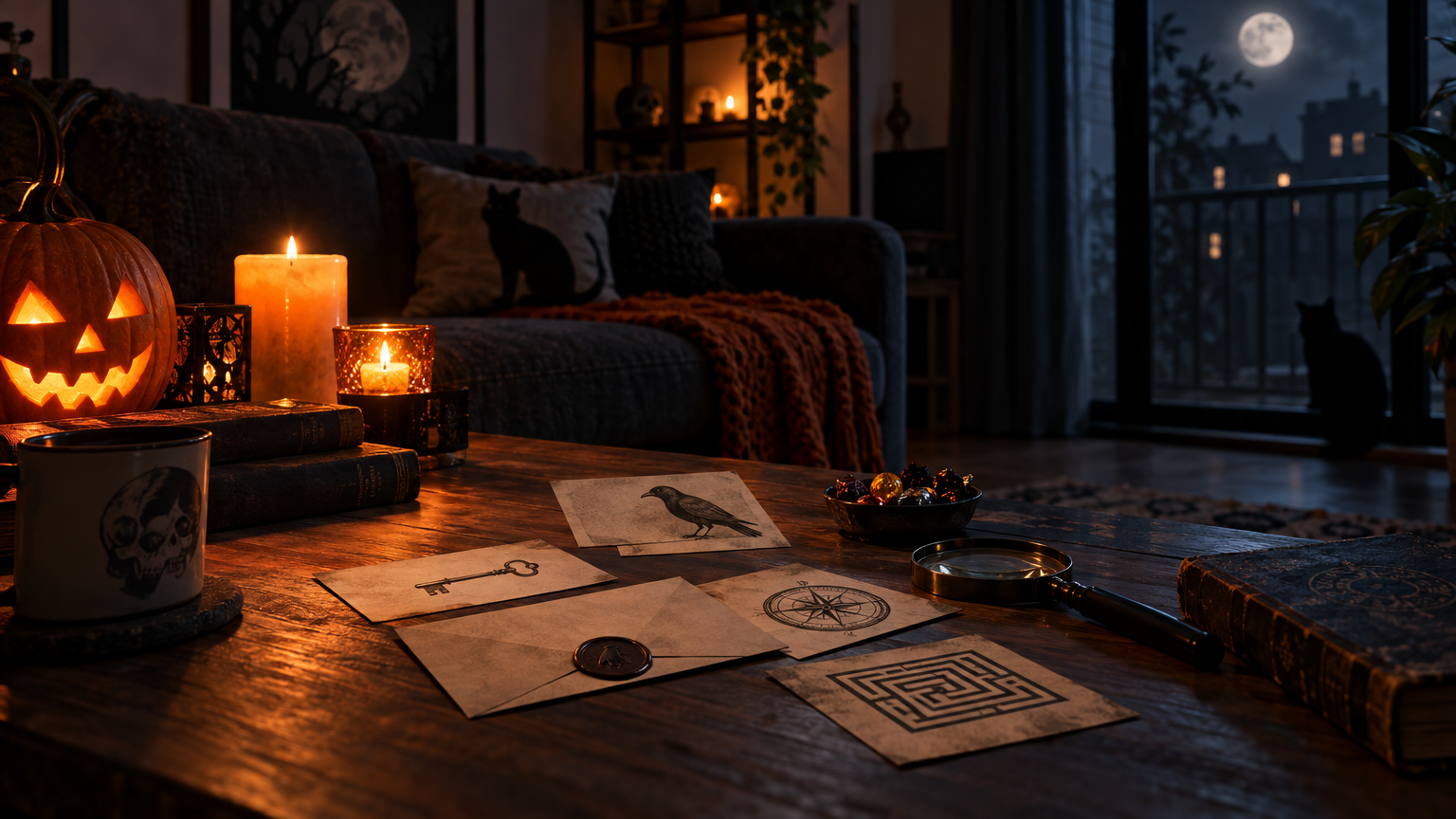 Halloween Apartment Escape Room Kit