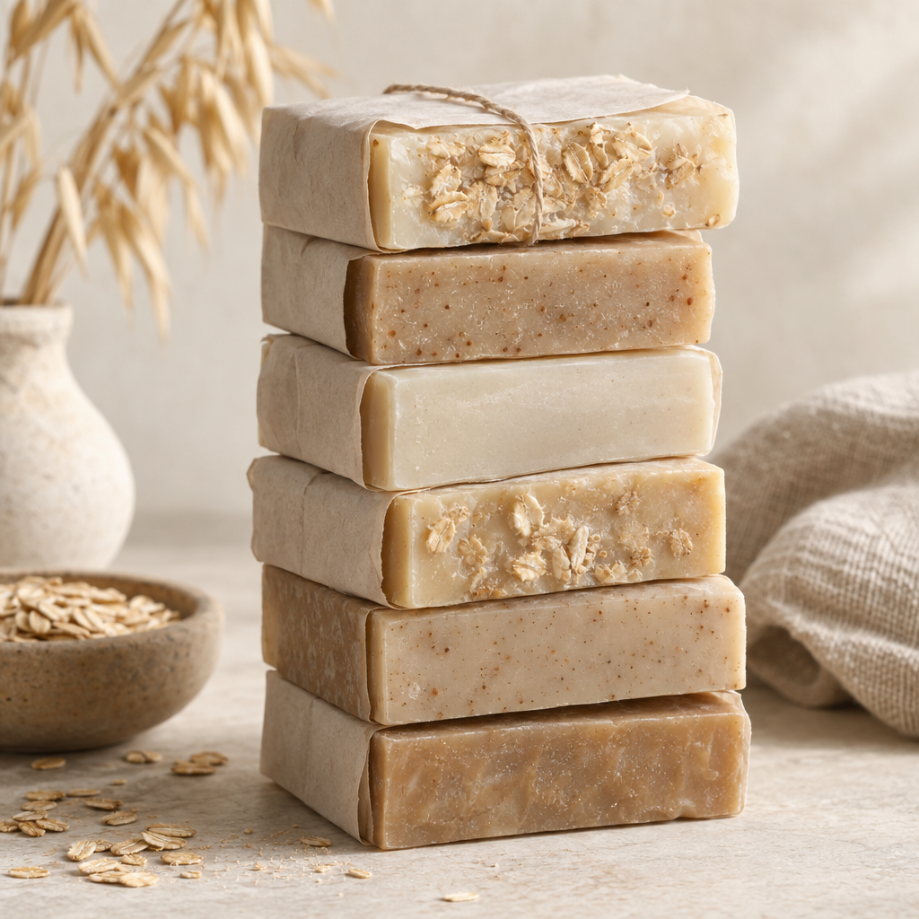 Oat Milk Soap Bar Set