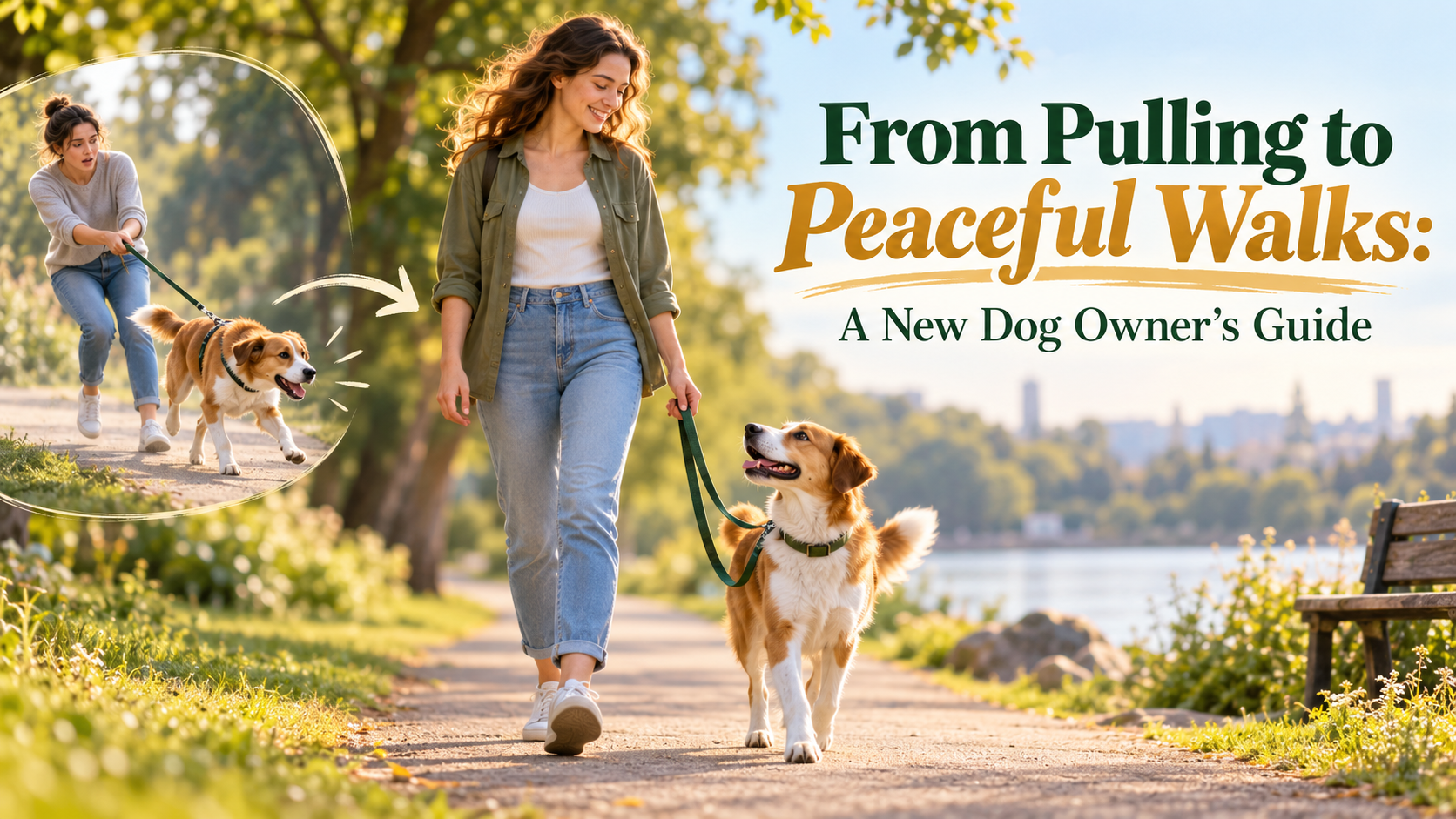 From Pulling to Peaceful Walks: A New Dog Owner’s Guide