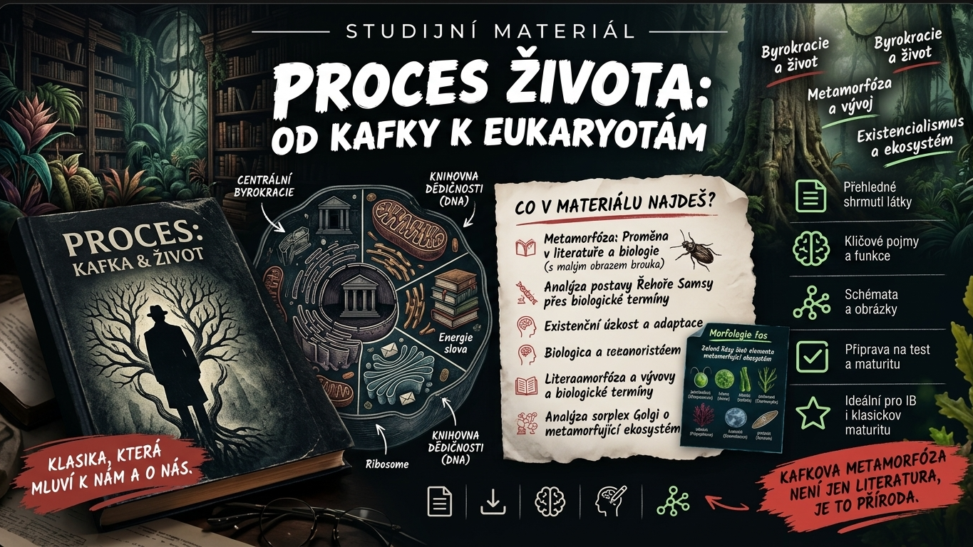 Kompletní studijní balíček: Biologie & Literatura