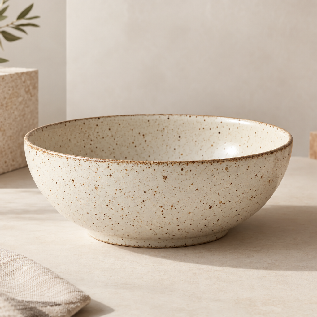 Speckled Serving Bowl