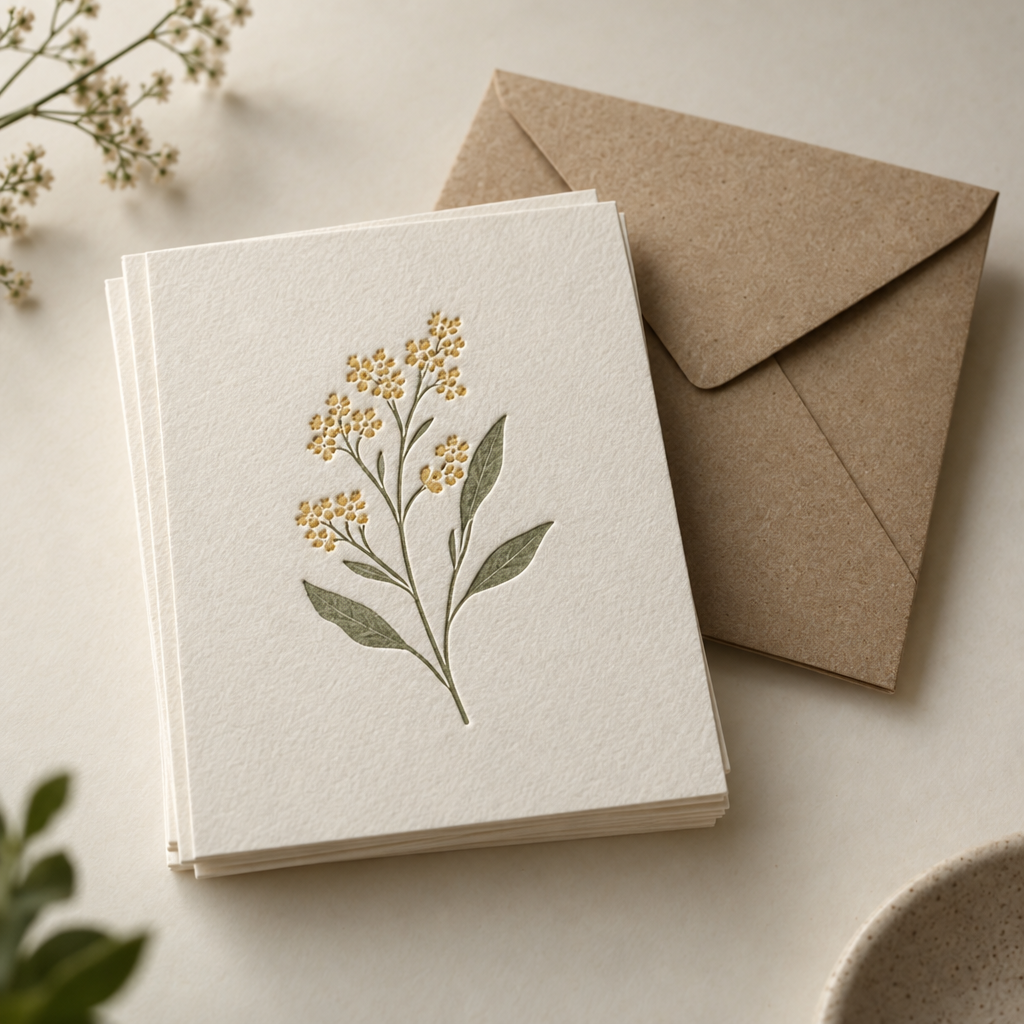 Letterpress Card Set