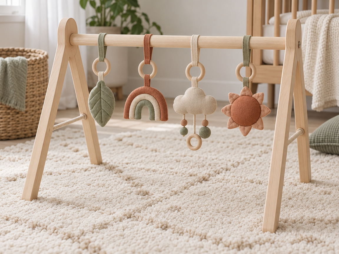 Wooden play gym