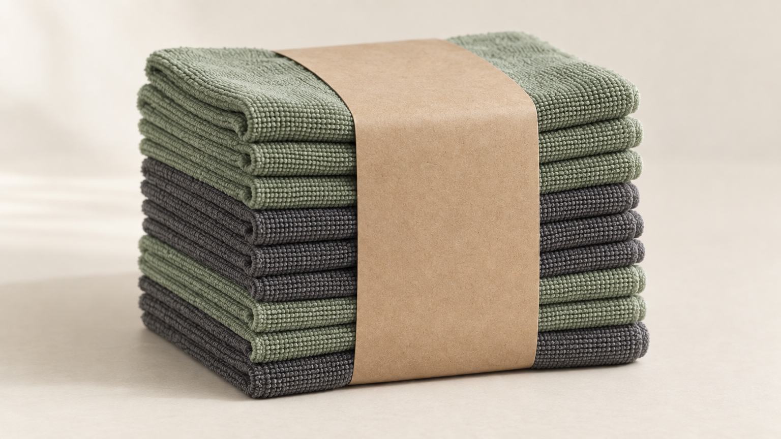 12-Pack Microfiber Cleaning Cloths