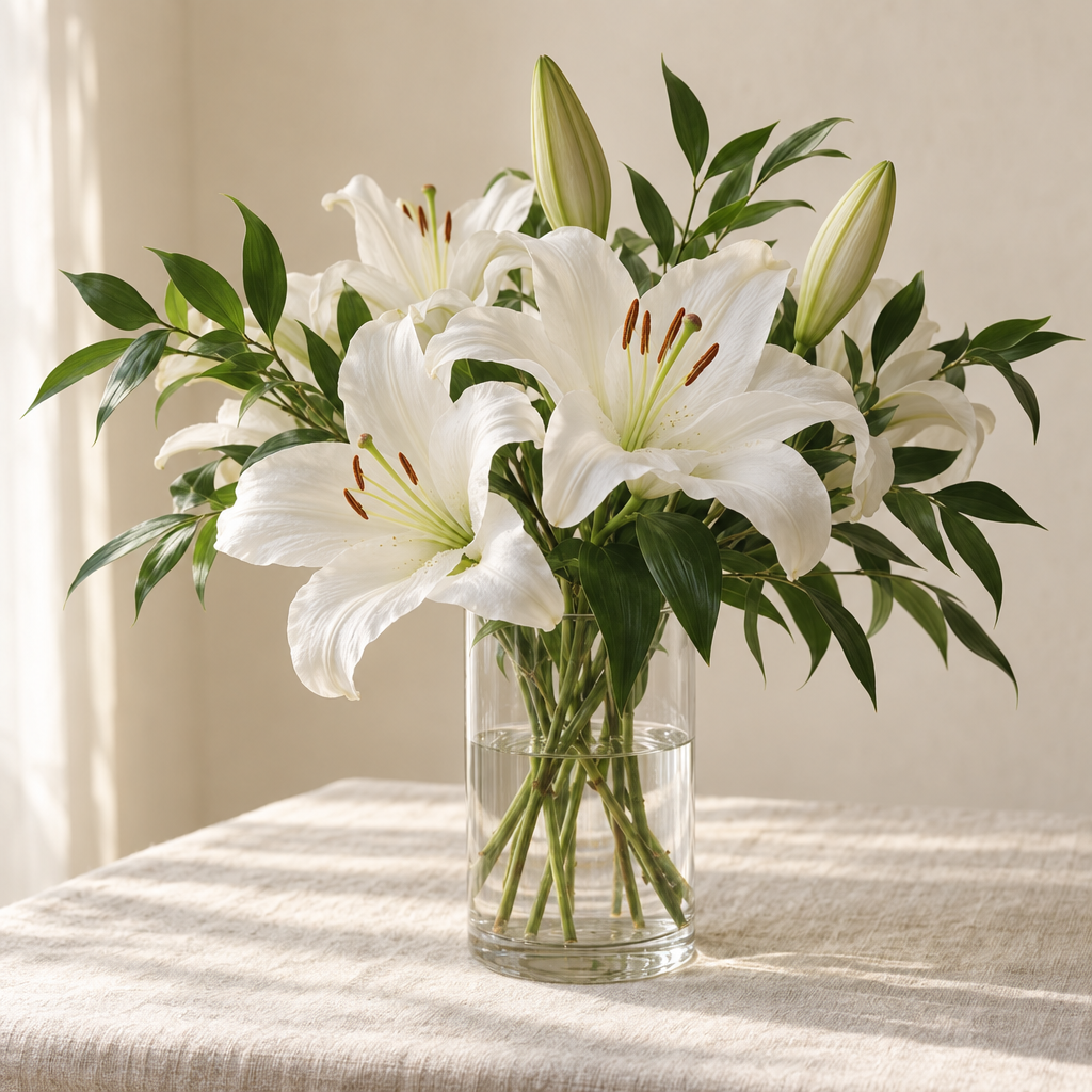 White Lilies
