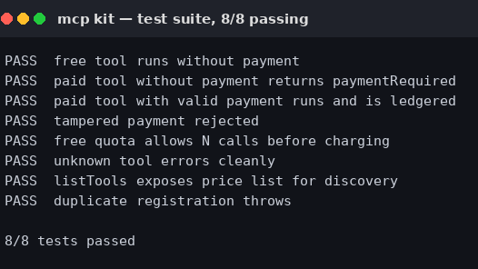 MCP Monetization Kit — Charge Per Tool Call on Your MCP Server