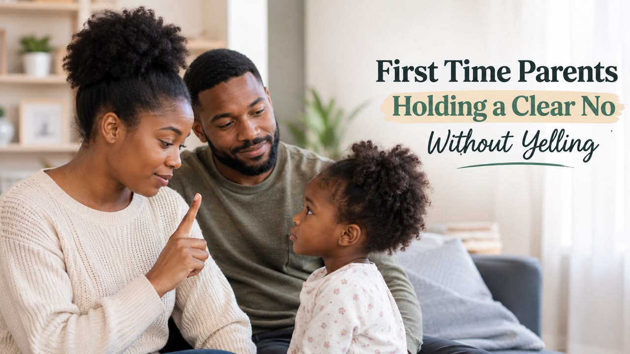 First Time Parents Holding a Clear No Without Yelling