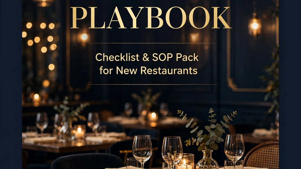 The Restaurant Opening Playbook
