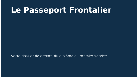 Le Passeport Frontalier