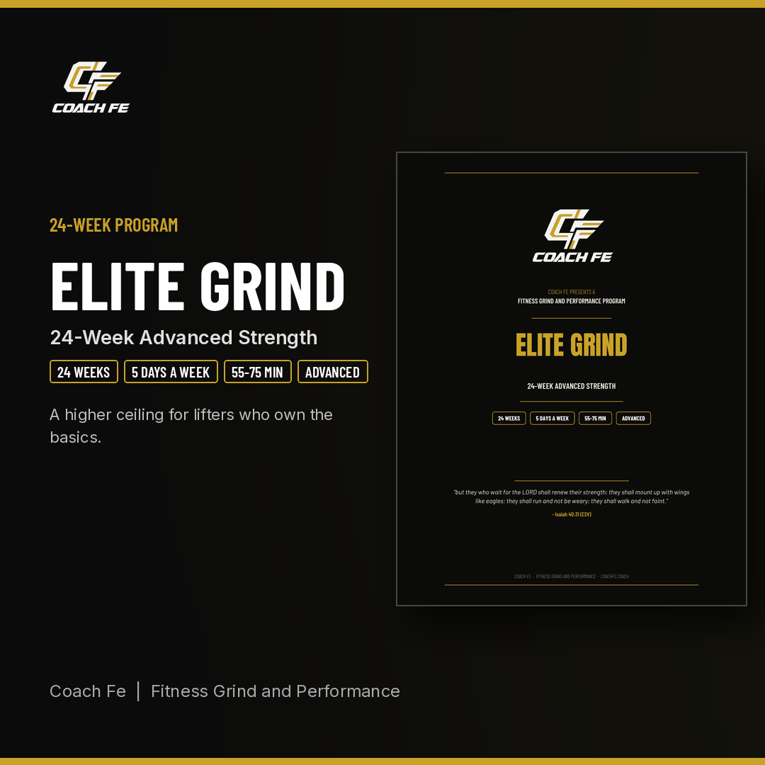 Elite Grind: 24-Week Advanced Strength