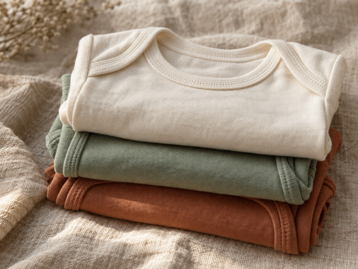 Cotton onesie trio