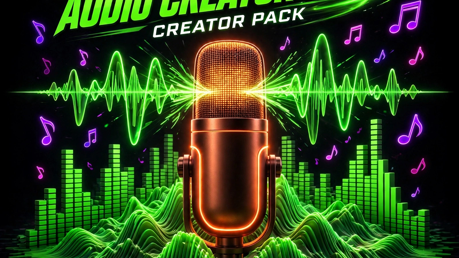 AI Voice, Music & Audio Creator Pack