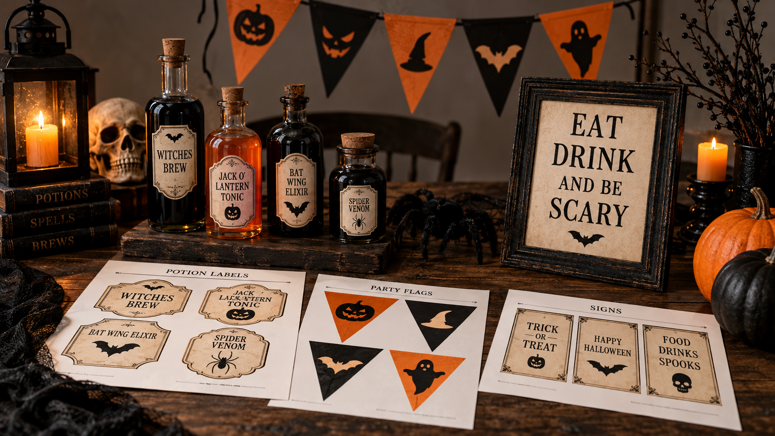 Halloween Party Printables Vault