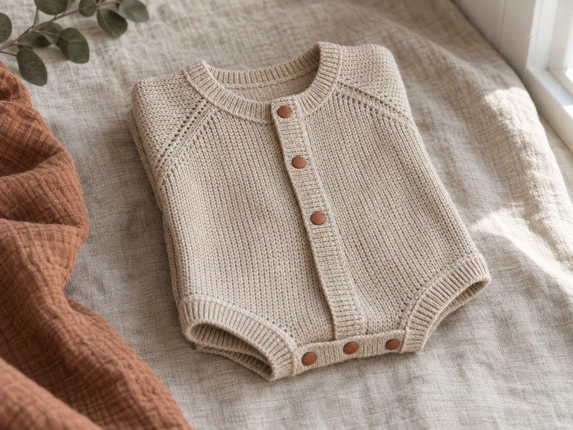 Soft knit romper